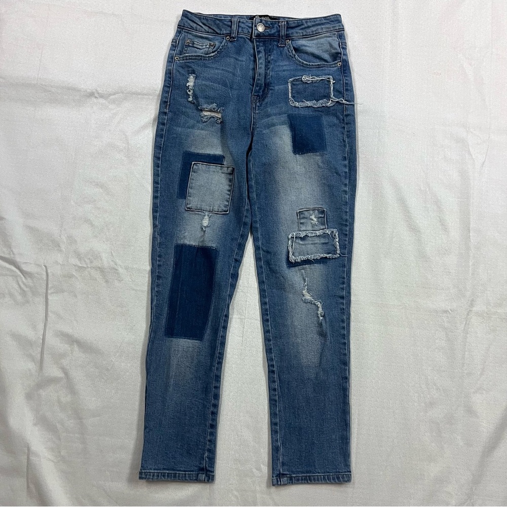 April jeans ladies Distressed Blue Jeans size 7